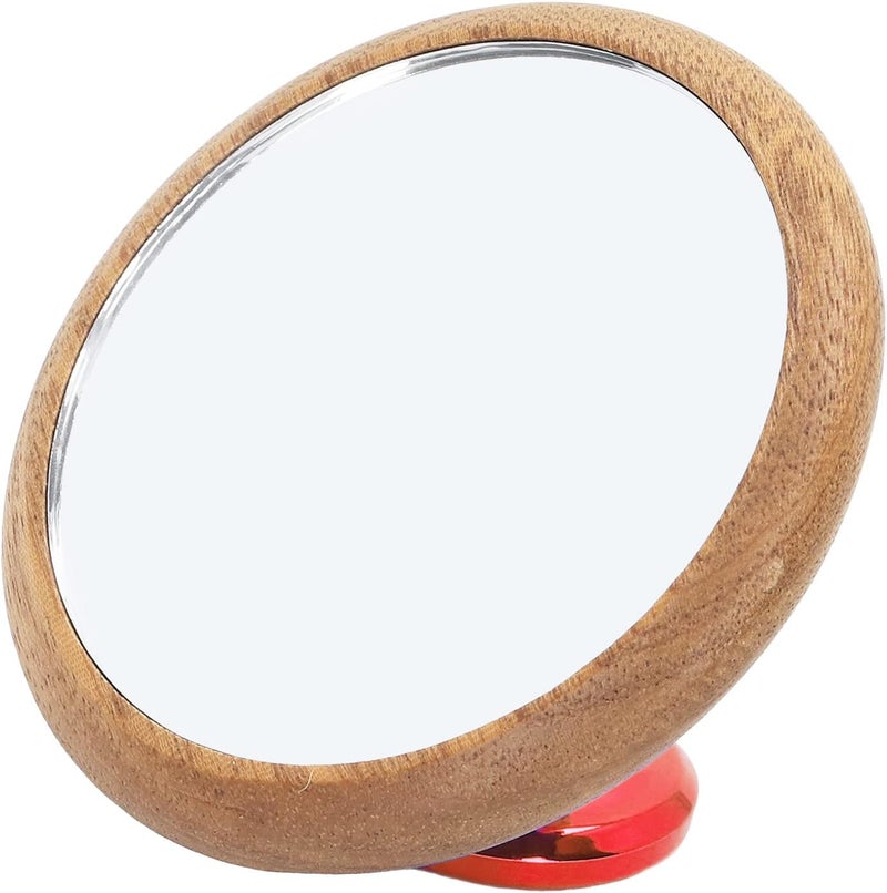 woobles Coffee Mirror, Reflective Coffee Tampering Mirror, Good Viewing Angle, Magnetic for Home (Red) - Image 5